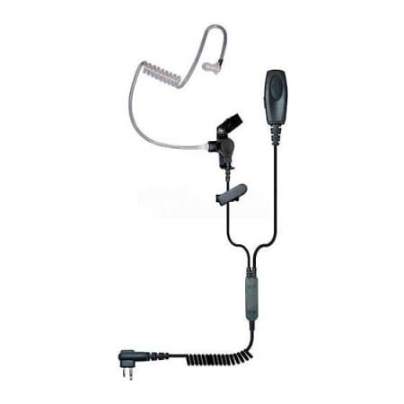 Klein Electronics Inc Klein 2-Wire Surveillance Earpiece - Mono - Wired - Earbud - Monaural - In-ear - Noise Canceling Patriot-M1